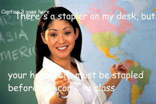 Unhelpful High School Teacher