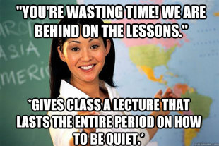 Unhelpful High School Teacher