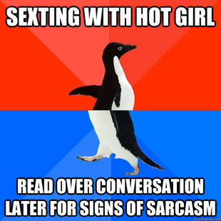 Socially Awesome Awkward Penguin