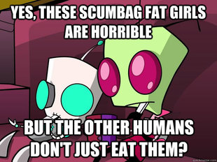 Confused Invader Zim