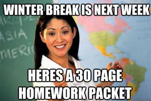 Unhelpful High School Teacher