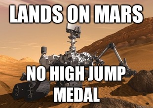 Bad Luck Curiosity Rover