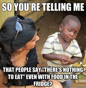 Skeptical Third World Kid