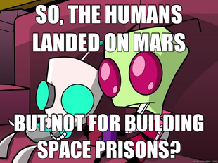 Confused Invader Zim
