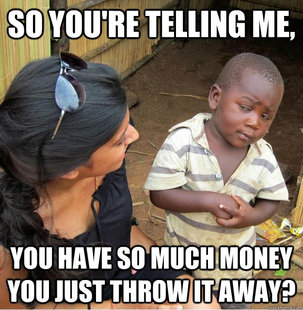 Skeptical Third World Kid