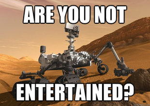 Bad Luck Curiosity Rover