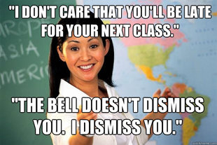 Unhelpful High School Teacher