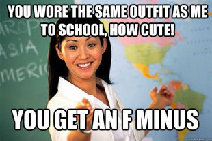 Unhelpful High School Teacher