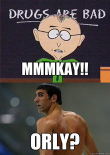 Perplexed Phelps