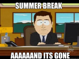 aand its gone