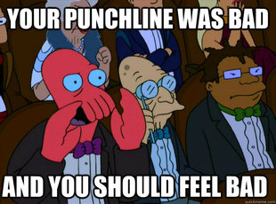 And you should feel bad