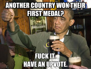 Upvoting Obama
