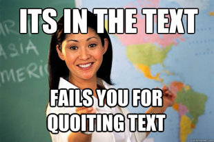 Unhelpful High School Teacher