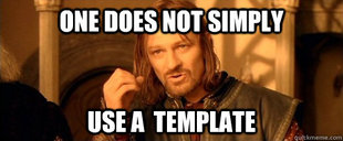 One Does Not Simply