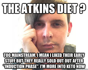 First World Keto Problems