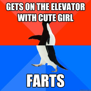 Socially Awesome Awkward Penguin