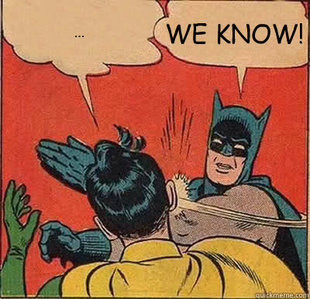 Batman Slapping Robin