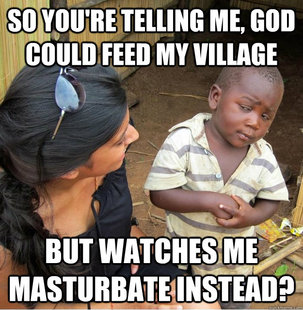 Skeptical Third World Kid