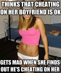 Scumbag girl