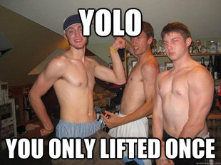 Yolo you only lifted once