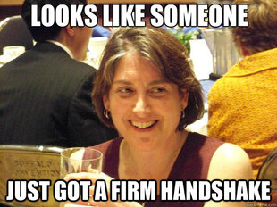 Firm Handshake