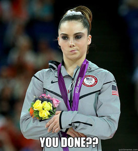 McKayla Not Impressed
