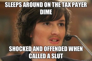 Slut Sandra Fluke