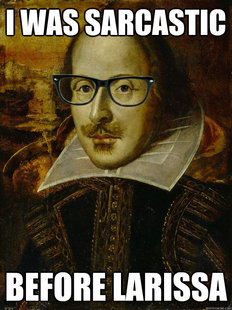 Hipster Shakespeare