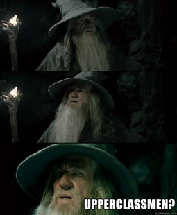 Confused Gandalf