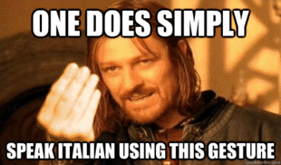 Quasi-racist italian boromir