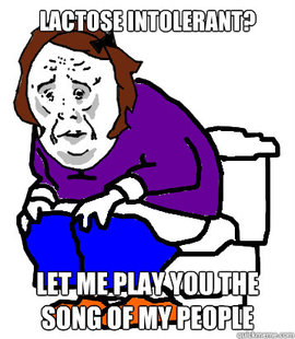 Lactose intolerant