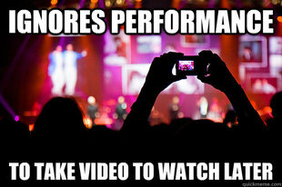 Scumbag Concert Goer