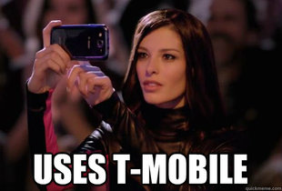 Dumbass T-Mobile Girl