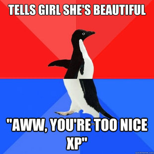 Socially Awksome Penguin