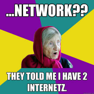Technologically Oblivious Old Lady