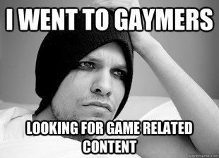 First World Gay Problems