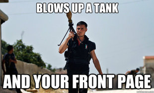 Ridiculously Photogenic Syrian Soldier