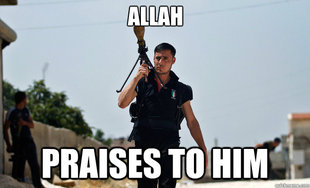 Ridiculously Photogenic Syrian Soldier