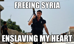 Ridiculously Photogenic Syrian Soldier