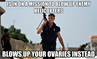 Ridiculously Photogenic Syrian Soldier