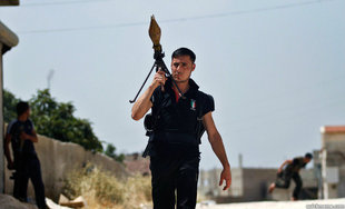 Ridiculously Photogenic Syrian Soldier