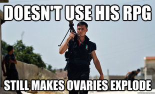 Ridiculously Photogenic Syrian Rebel