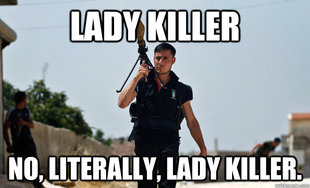 Ridiculously Photogenic Syrian Rebel
