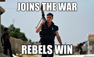 Ridiculously Photogenic Syrian Soldier