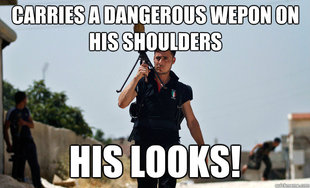Ridiculously Photogenic Syrian Soldier
