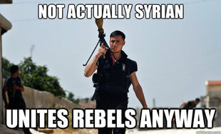 Ridiculously Photogenic Syrian Soldier