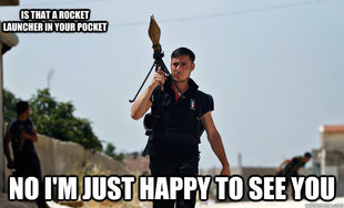 Ridiculously Photogenic Syrian Soldier