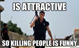 Ridiculously Photogenic Syrian Rebel