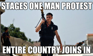 Ridiculously Photogenic Syrian Soldier