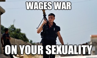 Ridiculously Photogenic Syrian Soldier